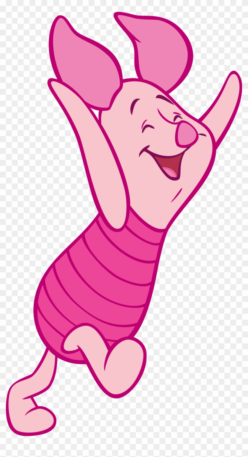 Manos Png - Winnie The Pooh Piglet Happy #1753446