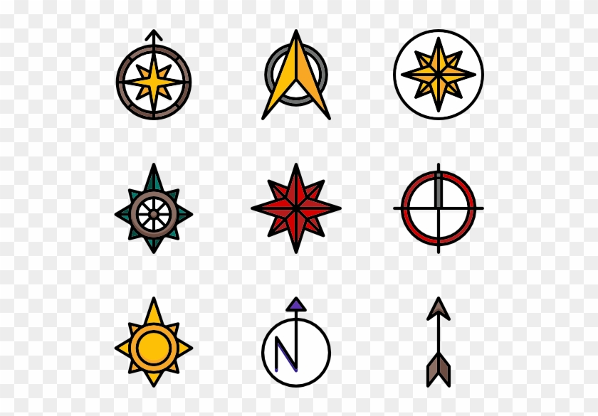 Compass Vector Point - North Point Icon Png #1753549