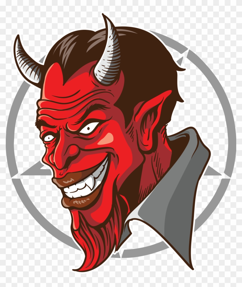Yükle Demon Png Image - Devil Head Transparent Png #1753721