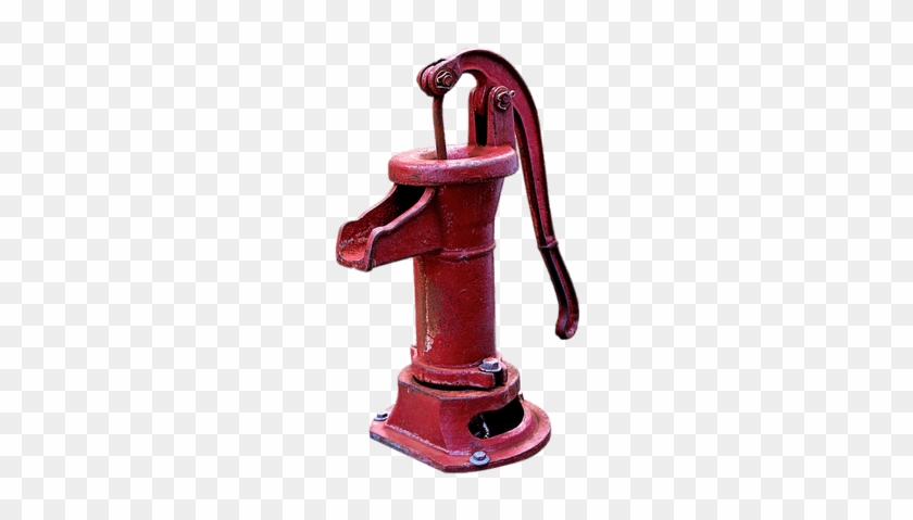 Clip Art Cliparts - Old Fashioned Water Pump #1753865