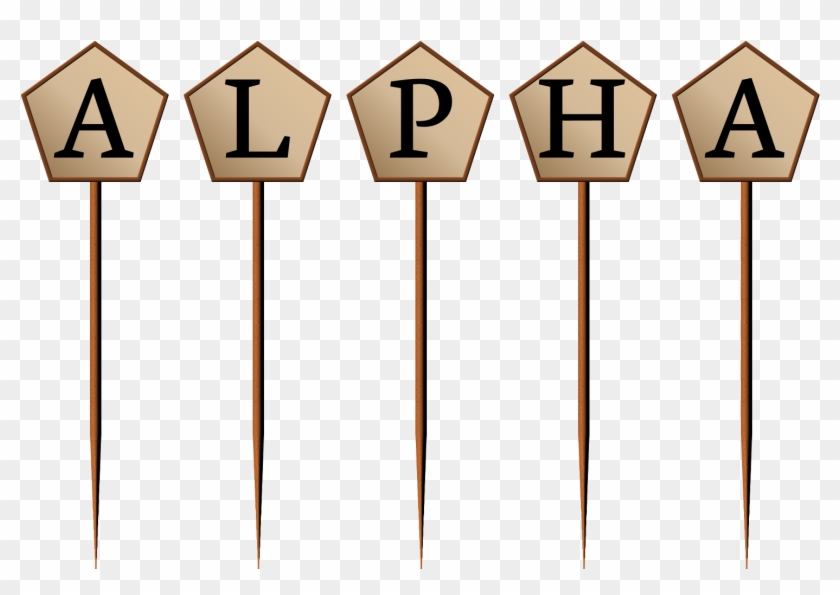 Or Make Tags With Straight Pins To Fix Them On The - Traffic Sign #1754046
