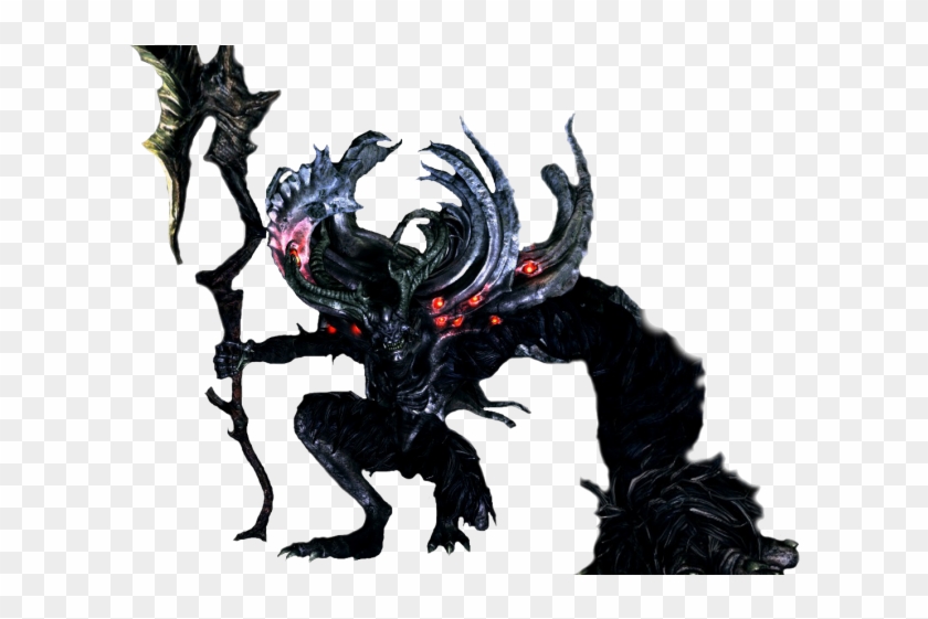 Bloodborne Clipart Bubble - Dark Souls Father Of The Abyss Manus Artwork #1755067