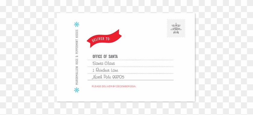 Office Of Santa, Naughty, Stamp, Christmas, Letters - Document #1755119