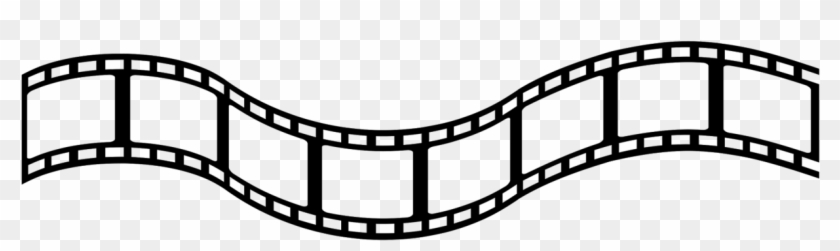 Stock Film Clip Tumblr Transparent - Film Strip Clipart Black And White #1755768