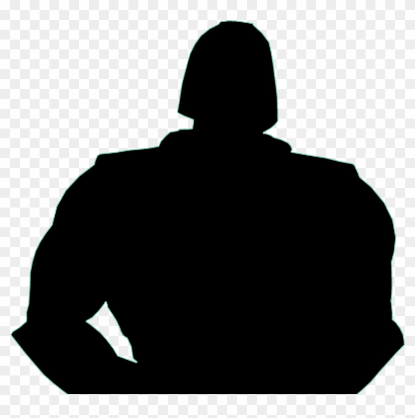 Shadow Man With Glasses #1755999