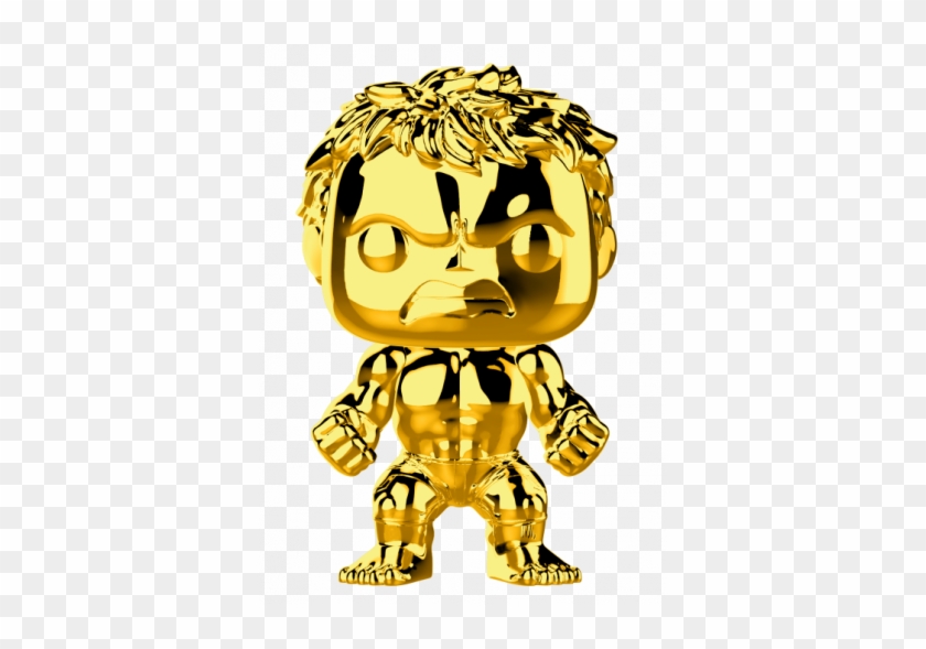 The First Ten Years Hulk Gold Chrome Funko Pop Vinyl - Funko Pop Gold Hulk #1756310