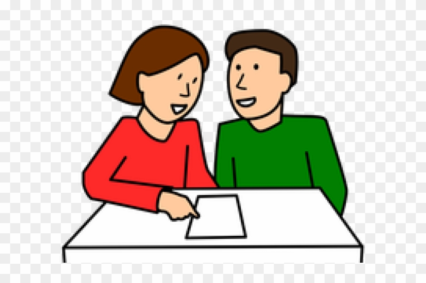 Pair Clipart Student Partner - Partner Work Clipart #1756462