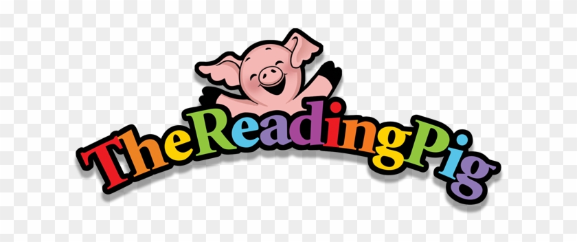 The Reading Pig Logo - Cartoon #1757232