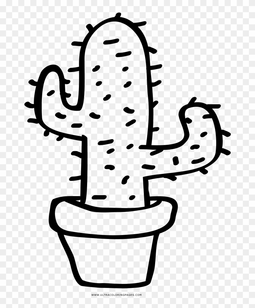 Cactus Coloring Page - Kaktus Ausmalbilder #1757401