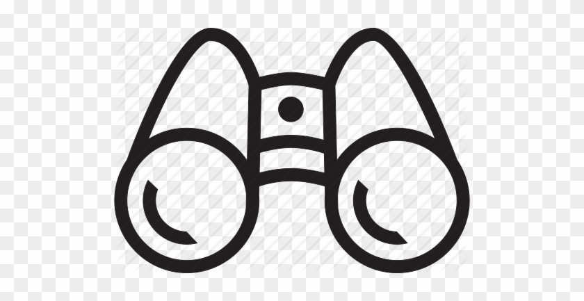 Binoculars Icon - - Binoculars Icon #1757517