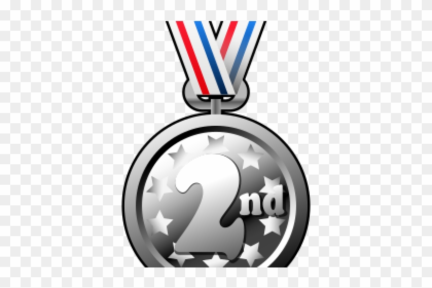Medals Clipart Second Place - Circle #1757601
