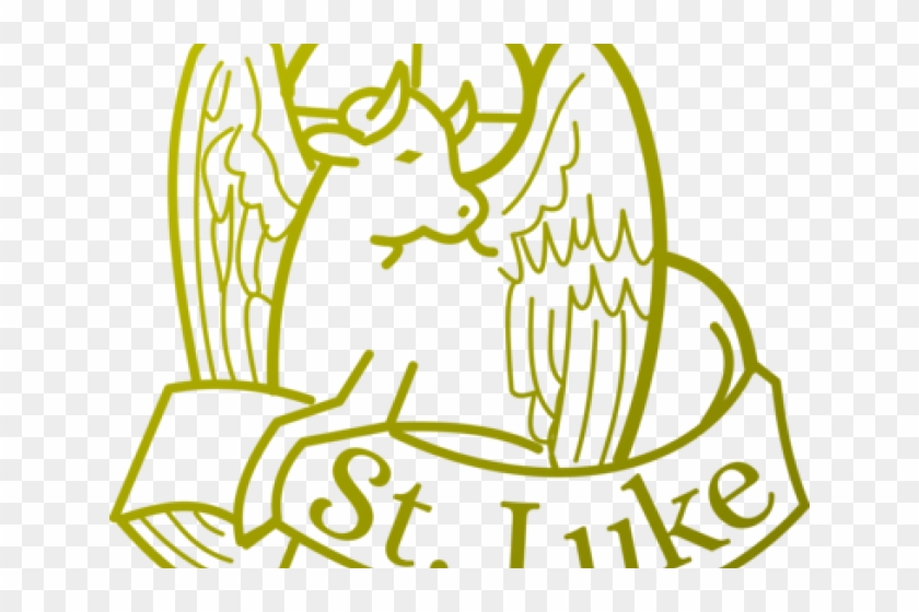 Religion Clipart Church Service - Symbol Of The Gospel Of Luke #1758608