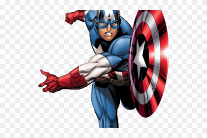 Avengers Clipart Aveng - Captain America Comic Art #1759082