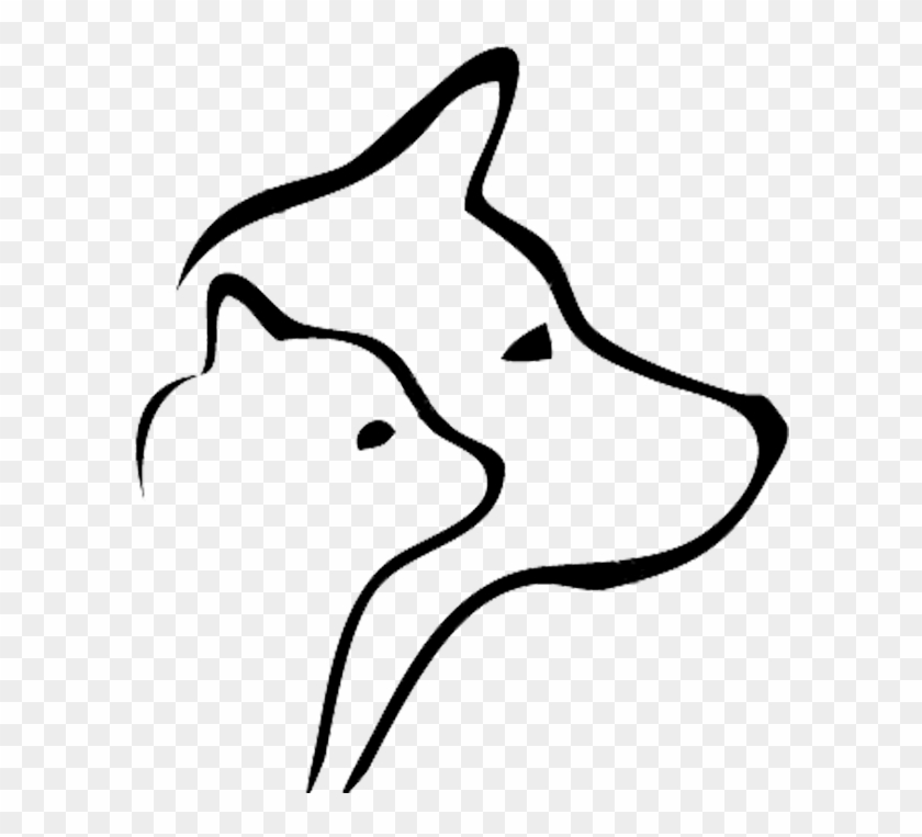 Dog Training Puppy Canine Good Citizen Professional - Cat And Dog Silhouette Vector #265217