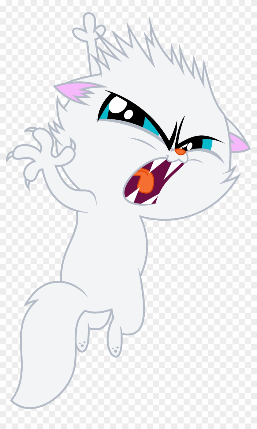 Cat Hissing Clipart - Cat Hissing Clipart #265366