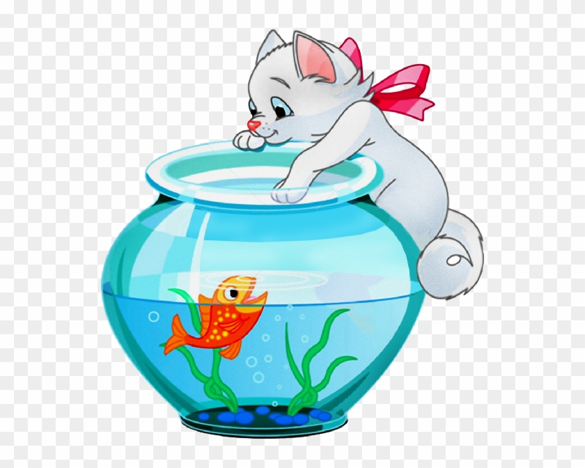 White Cat Cartoon Images - Writedrawdesign Notebook, Wide Ruled, 8.5 X 11 Inches, #265454