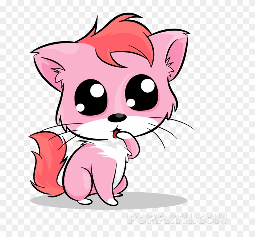 Learn How To Recreate This Picture Of Pink Cat Glory, - Cat #265484
