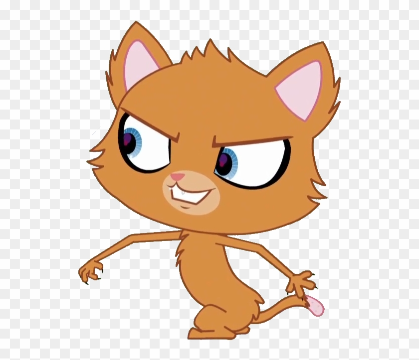 Lps Naughty Cat Vector By Varg45 - Cartoon #265821