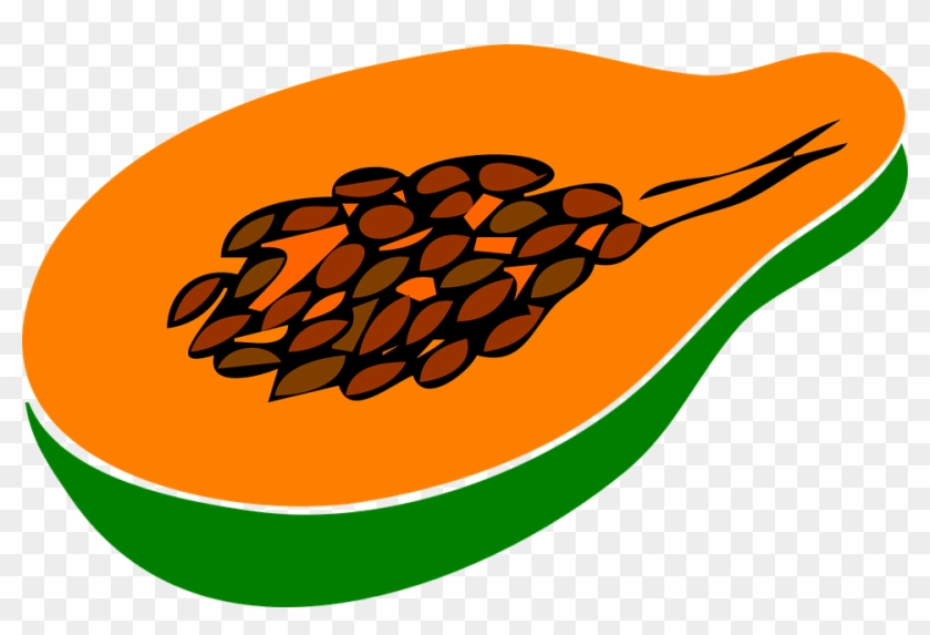 Orange Clipart Papaya - Papaya Clipart Png #265987