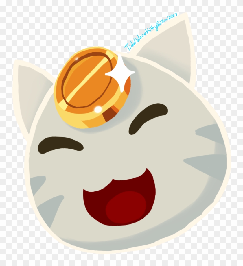 Lucky Cat Slime [merch Available] By Tidalwavekitty - Slime Rancher Lucky Slime #266201