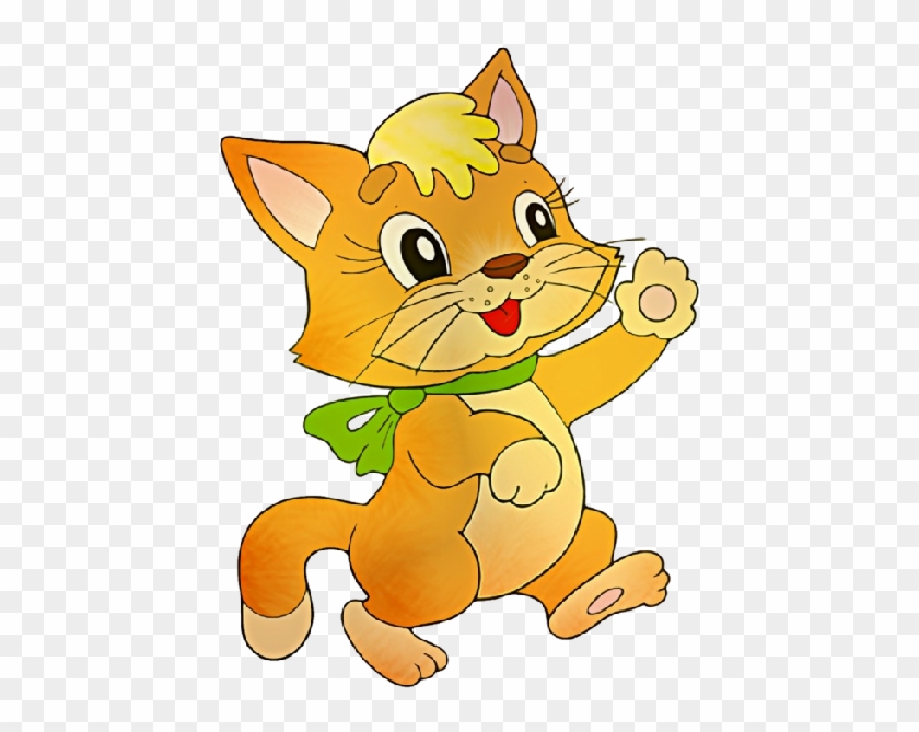 Kitten Cat Puppy Cartoon Clip Art - Kitten Cat Puppy Cartoon Clip Art #266283