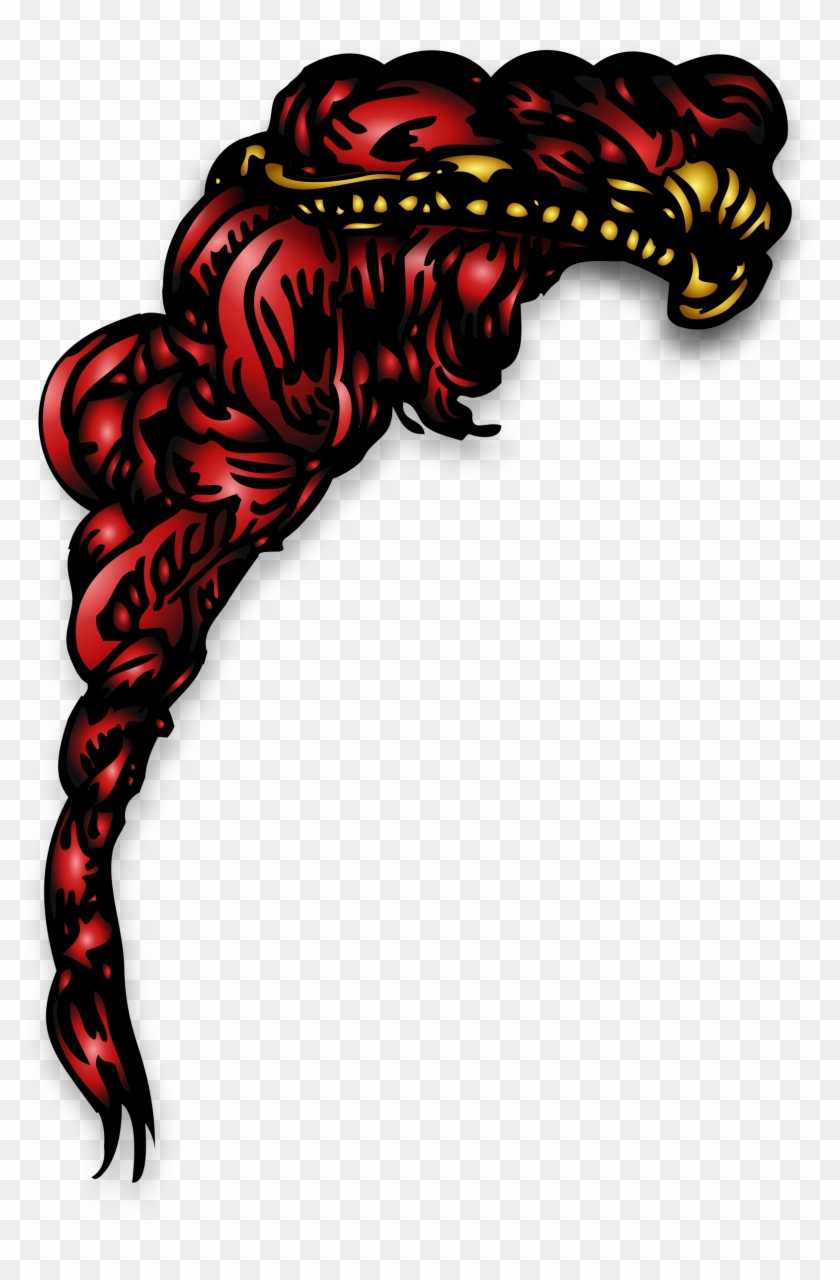 Golden Maiden Hair With Crown - Maiden Clipart #266654
