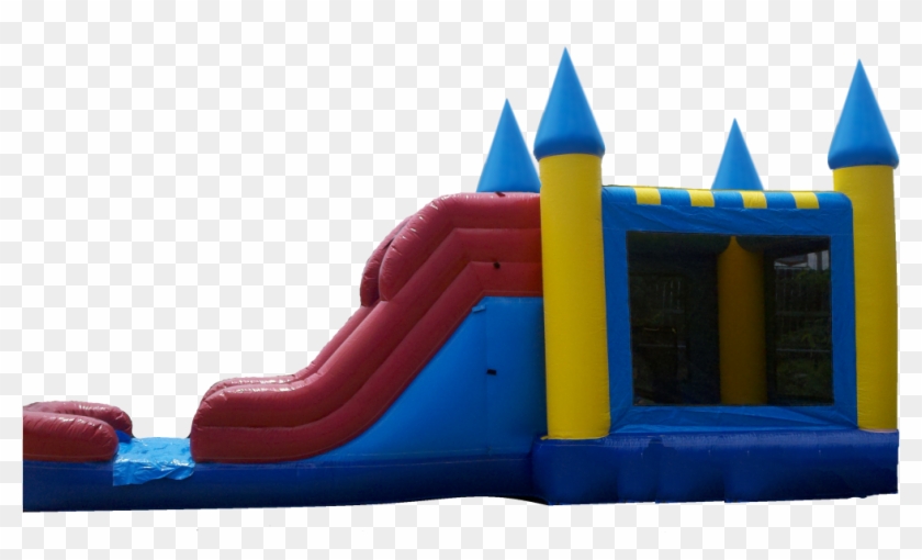 Moonwalk And Slide Combo Inflatable - Playground Slide #266847