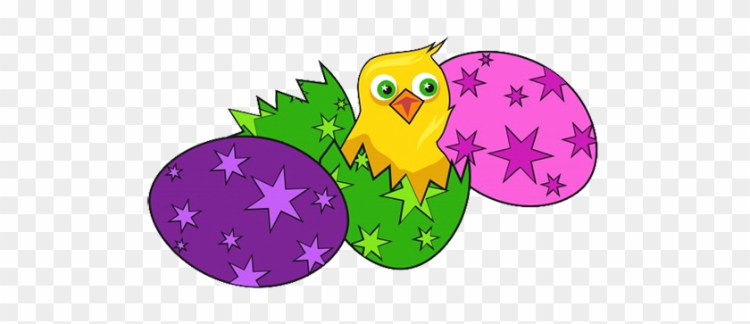Chicken And Colore Easter Eggs, Easter Chick Clipart - ! Mugs #267199