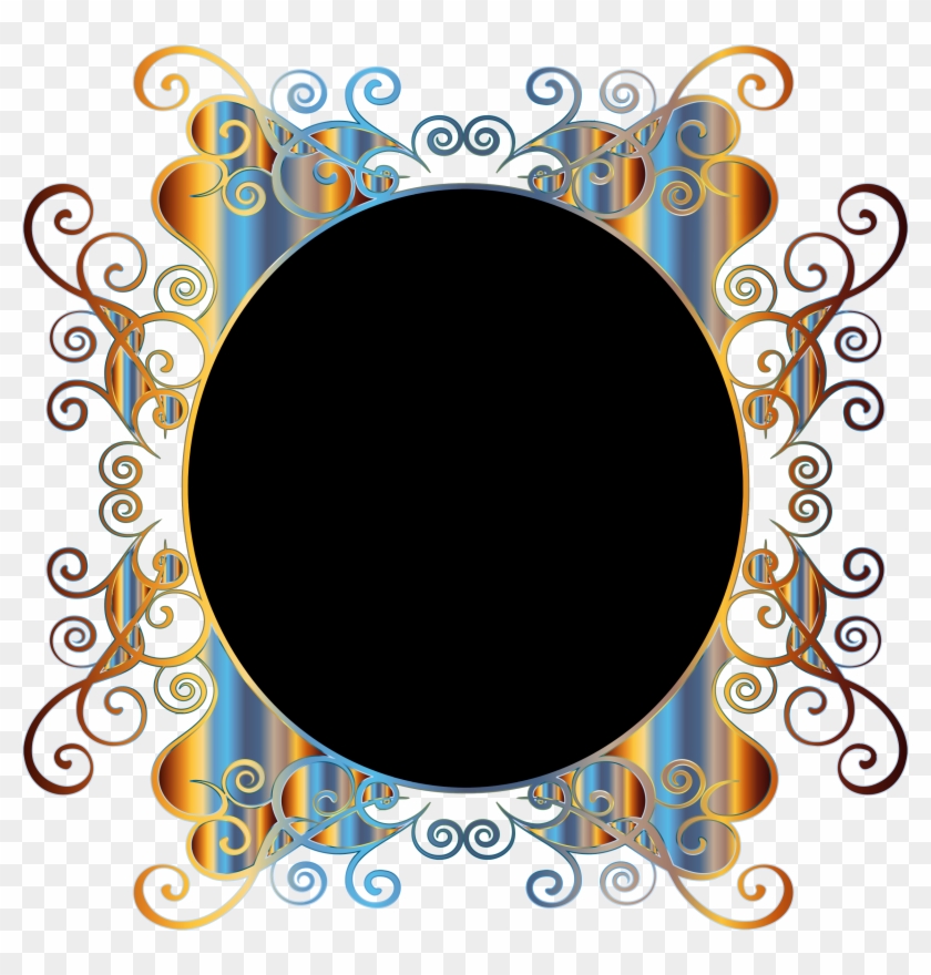 Flourish Frame 2 No Background - Portable Network Graphics #267225