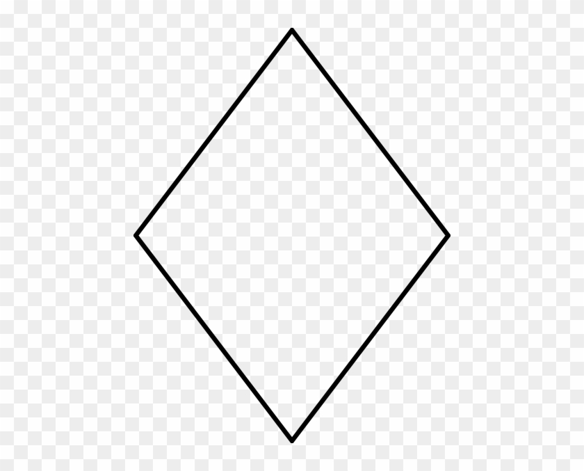 Diamond Shape Clip Art - Polygon With 4 Sides #267242