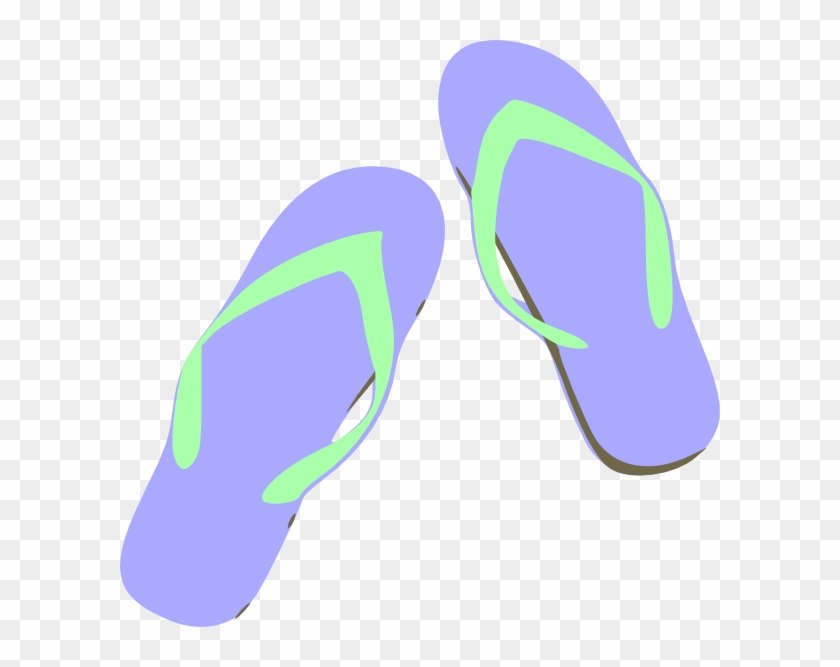 Flip Flops Clip Art - Clip Art Thongs #267908