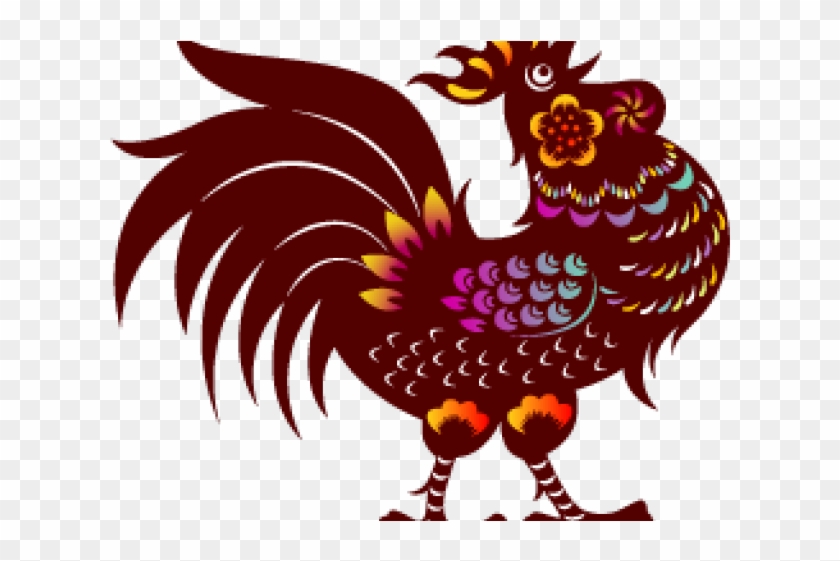 Rooster Clipart Cny - Cartoon #1760135