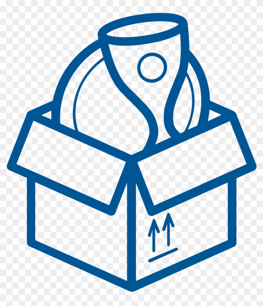 Excel Finance Moving Expenses - Transparent Open Box Icon #1760434