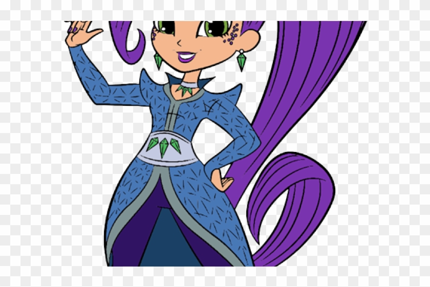Sorceress Clipart Shimmer And Shine - Cartoon #1760869