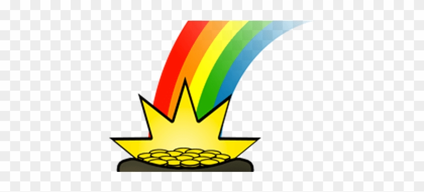 Download Wallpaper Patricks Clipart Full Wallpapers - Rainbow Pot Of Gold Clipart #1760964