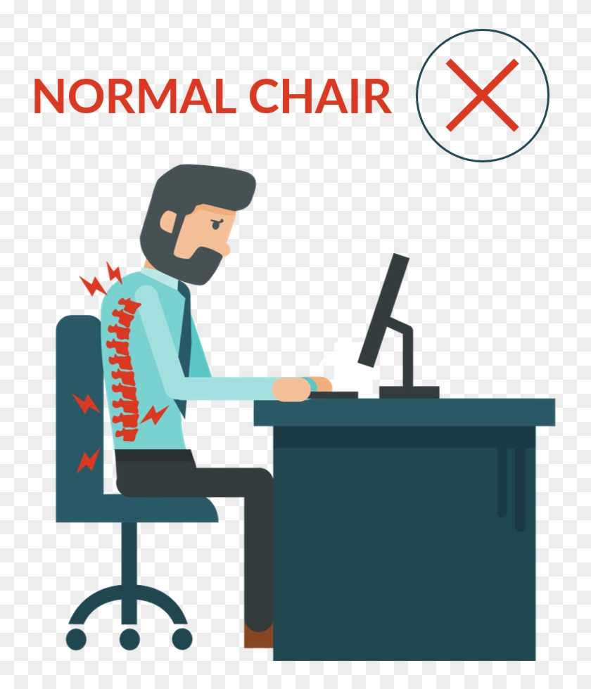 The Sals™ Mechanism Fills In The Gap Between The Lumbar - Cartoon #1761095