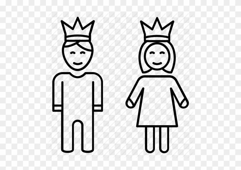Bride Groom Wedding Icon - Cartoon #1761319