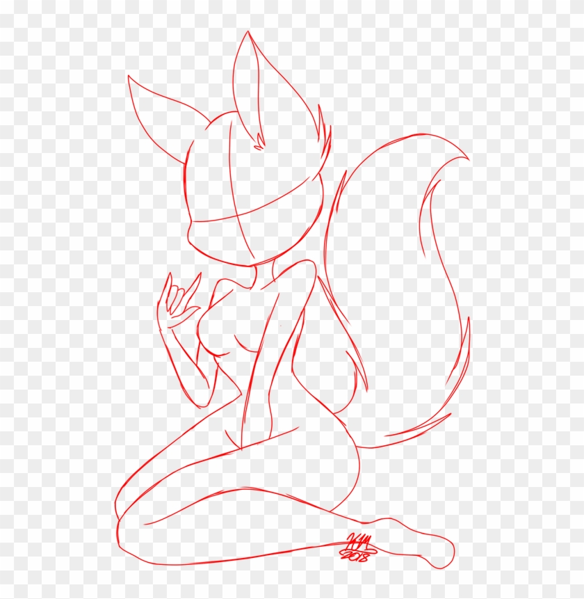 F U Sketch Base On Deviantart Raccoon Fursona Template - F U Sketch Base On Deviantart Raccoon Fursona Template #1761654