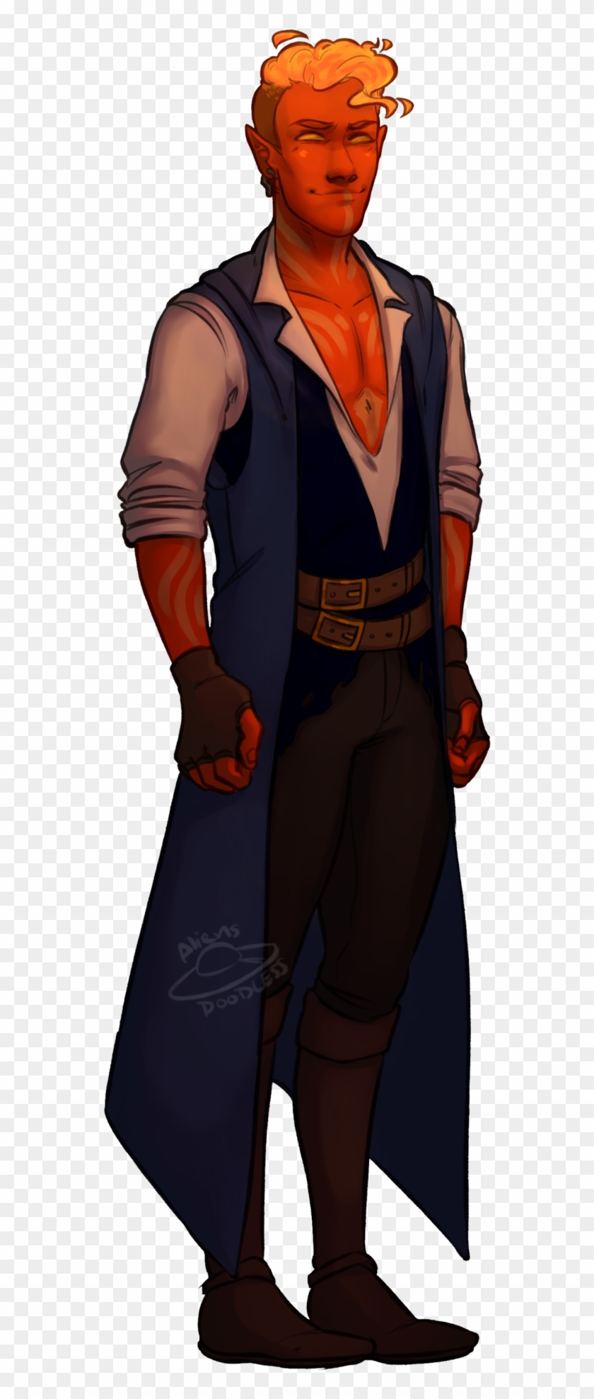 Lumarin Scorch Swashbuckler Fire Genasi Yeah Hes A - Dnd 5e Fire Genasi #1761663