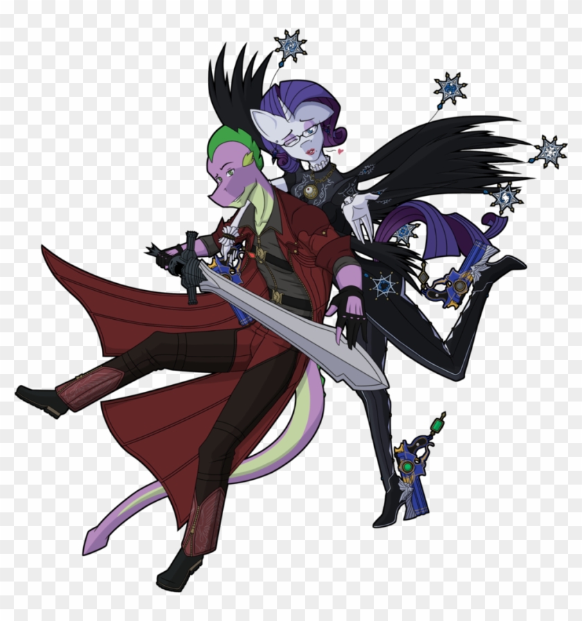 Vector Free Library Bayonetta Transparent Devil May - Bayonetta And Dante Devil May Cry #1761701