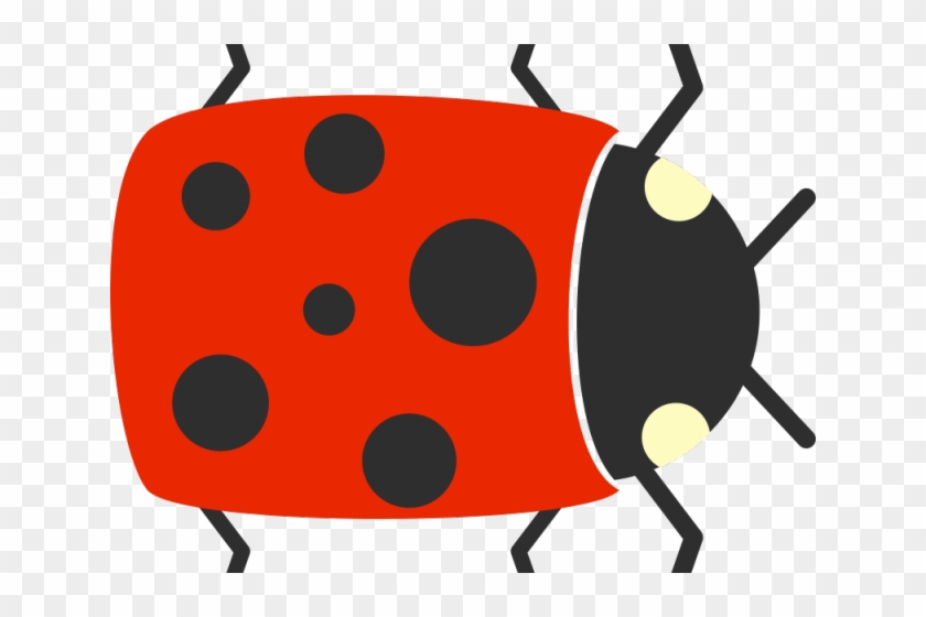 Lady Beetle Clipart Simple - Clip Art #1761805