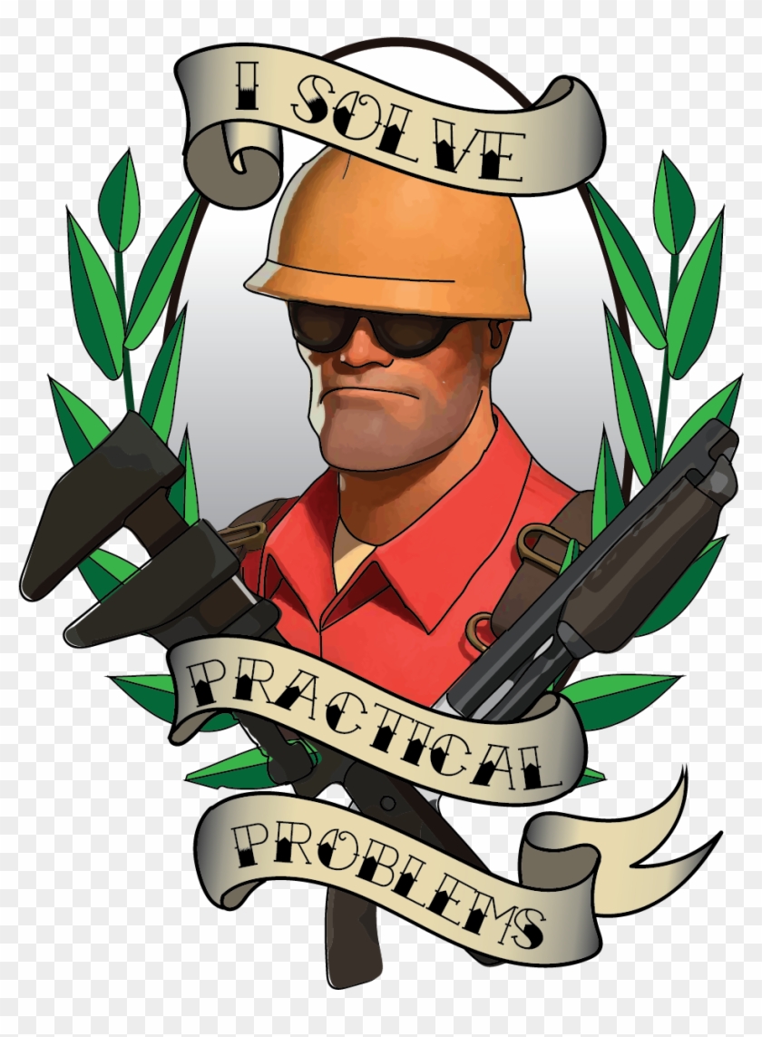 1296 X 1296 1 0 - Engie Tf2 Art #1762039
