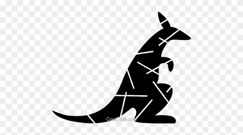 Känguru Vektor Clipart Bild - Kangaroo #1762050