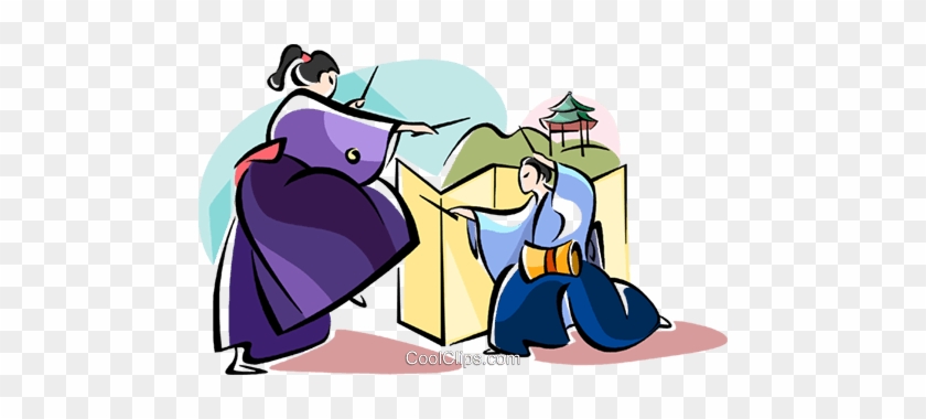 Shogatsu Festival Royalty Free Vector Clip Art Illustration - Shogatsu Festival Royalty Free Vector Clip Art Illustration #1762261