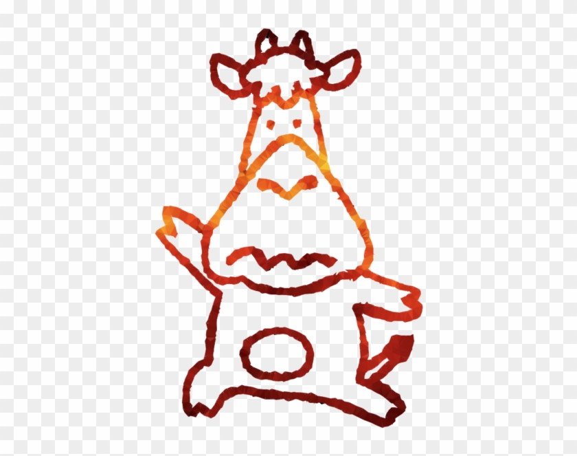 Traurige Kuh Verwandlungstasse Clipart Reindeer Line - Cartoon #1762423