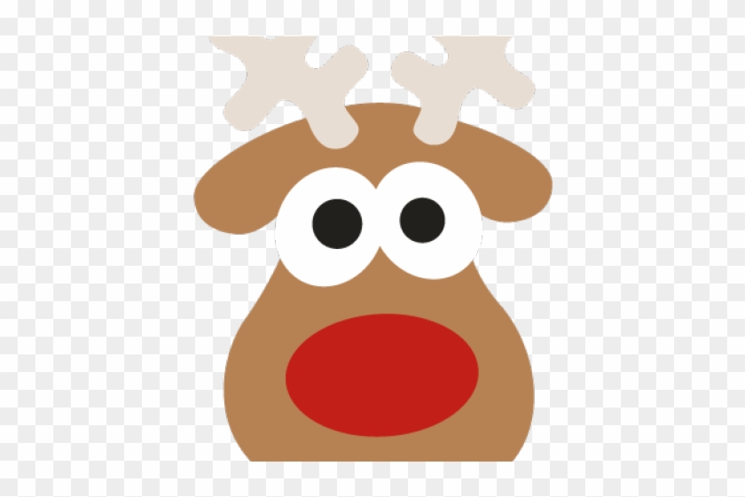 Masks Clipart Reindeer - Cartoon #1762434