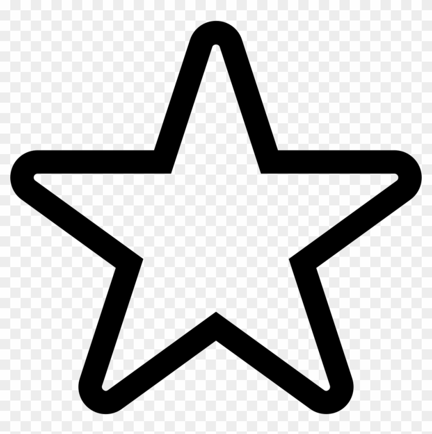 980 X 940 2 - Star Outline #1762865