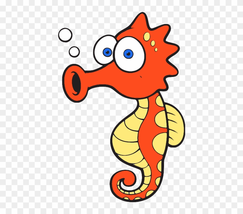 Seahorse Cartoon #1762906