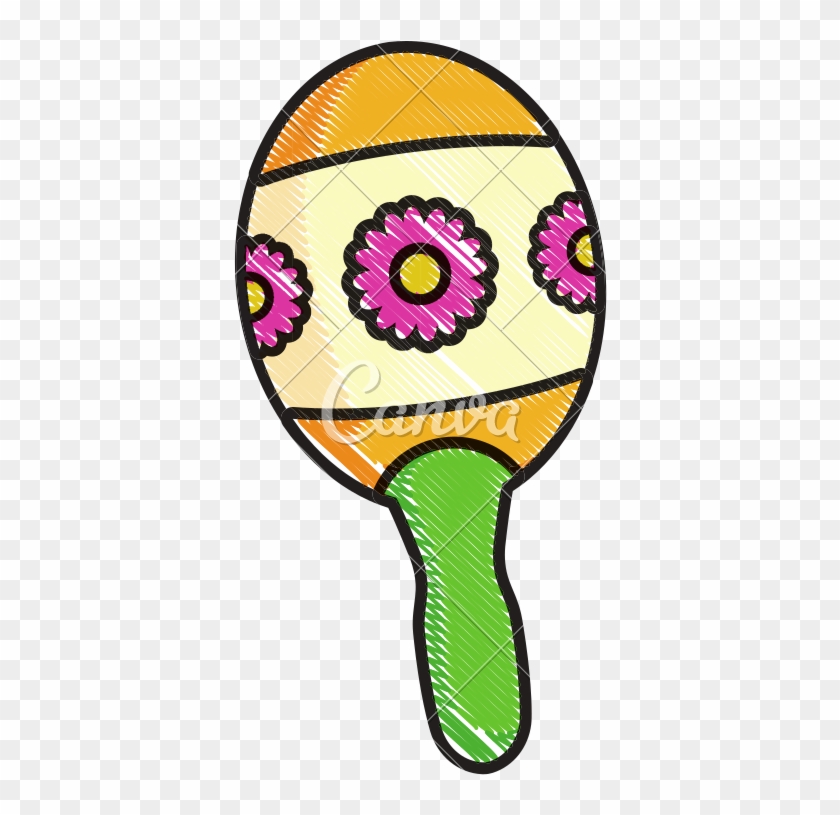 Mexican Maracas Icon - Mexican Maracas Icon #1763366