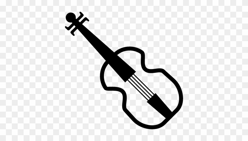 Violin Vector - Alat Musik Icon Png #1763377